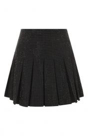 Плиссированная юбка с отделкой стразами Pinko