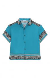 Шелковая рубашка Dolce&Gabbana