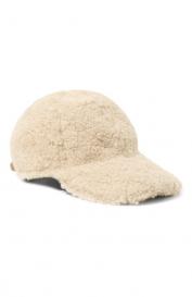 Меховая бейсболка из овчины Simonetta Ravizza