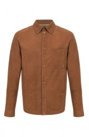 Замшевая куртка-рубашка Stefano Ricci