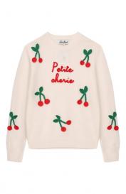 Пуловер из шерсти и вискозы MC2 Saint Barth