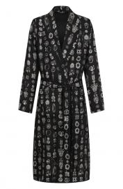 Шелковый халат Dolce&Gabbana