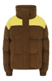 Вельветовый пуховик M05CH1NO Jeans