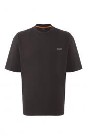 Хлопковая футболка Boss Orange