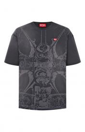 Хлопковая футболка Diesel