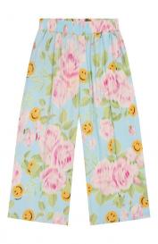 Брюки из вискозы Moschino