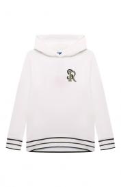 Хлопковое худи Stefano Ricci Junior