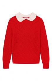 Пуловер из шерсти и вискозы MC2 Saint Barth