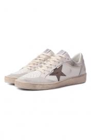 Кожаные кеды Ball Star GOLDEN GOOSE DELUXE BRAND