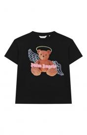 Хлопковая футболка Palm Angels