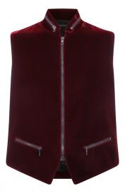 Бархатный жилет Giorgio Armani
