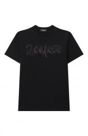 Хлопковая футболка DSquared2