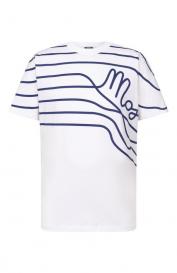 Хлопковая футболка Moschino