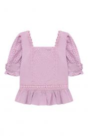 Хлопковая блузка Scotch and Soda