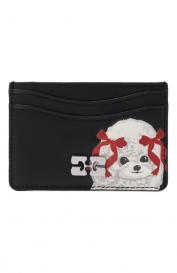 Кожаный футляр для кредитных карт Ganni