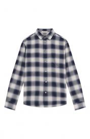 Рубашка из хлопка и вискозы GOLDEN GOOSE DELUXE BRAND