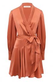 Атласное платье ZIMMERMANN