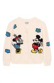 Кардиган из шерсти и вискозы MC2 Saint Barth