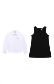 Комплект из блузки и сарафана Moschino