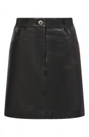 Кожаная юбка Weekend Max Mara