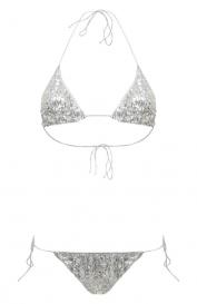 Раздельный купальник с отделкой пайетками Oseree