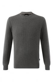 Хлопковый джемпер BOSS