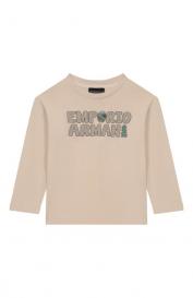 Хлопковый лонгслив Emporio Armani