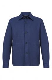 Куртка-рубашка изо льна и хлопка Harris Wharf London