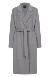 Шерстяное пальто BOSS