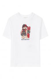 Хлопковая футболка Burberry
