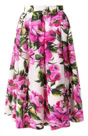 Хлопковая юбка Dolce&Gabbana