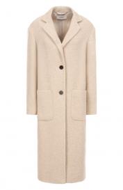 Пальто из кашемира и шелка Agnona