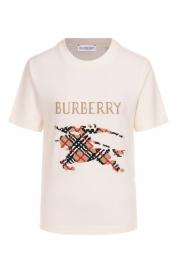 Хлопковая футболка Burberry