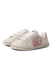 Кожаные кеды Dolce&Gabbana