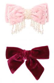 Комплект из двух бантов Pink Olivka