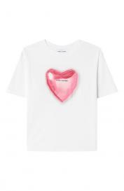 Хлопковая футболка MARC JACOBS (THE)