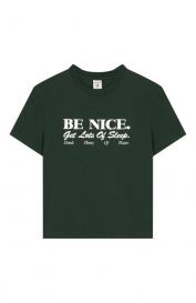 Хлопковая футболка Sporty and Rich