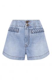 Джинсовые шорты ZIMMERMANN