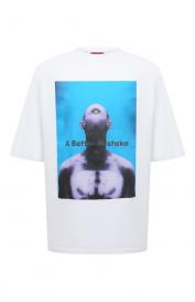 Хлопковая футболка A BETTER MISTAKE