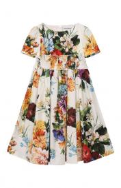 Хлопковое платье Dolce&Gabbana