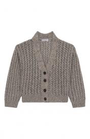 Кардиган из шерсти и кашемира Brunello Cucinelli