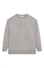 Хлопковый свитшот Elisabetta Franchi la mia bambina