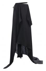 Юбка из вискозы и шелка Ann Demeulemeester