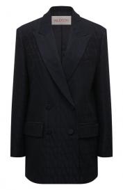 Жакет из шерсти и шелка Valentino