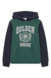 Хлопковое худи GOLDEN GOOSE DELUXE BRAND