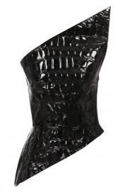 Кожаный топ David Koma