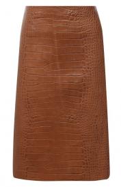 Кожаная юбка Ralph Lauren