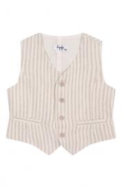 Льняной жилет IL GUFO