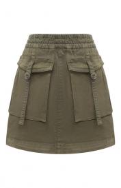 Хлопковая юбка Boss Orange