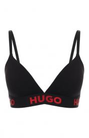 Хлопковый бюстгальтер-бралетт HUGO